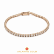 Brățară Tennis din aur de 14K