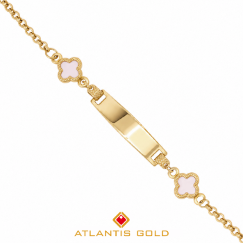 Brățară Rose Elegance din aur de 14K