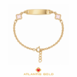 Brățară Rose Elegance din aur de 14K