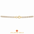 Brățară Crystal Line din aur 14K