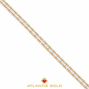 Brățară Luxe Line din aur de 14K