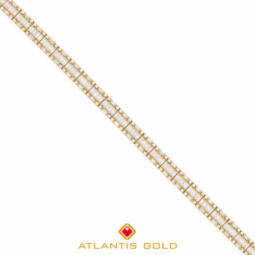 Brățară Luxe Line din aur de 14K