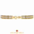 Brățară Luxe Line din aur de 14K