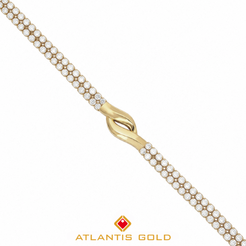 Brățară Golden Embrace din Aur de 14K